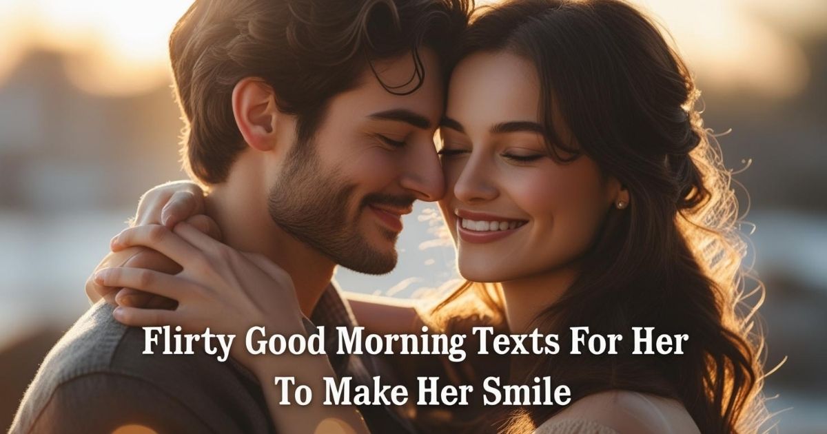 126+ Flirty Good Morning Texts for Her to Make Her Smile