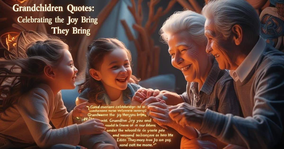 Grandchildren Quotes: Celebrating the Joy They Bring