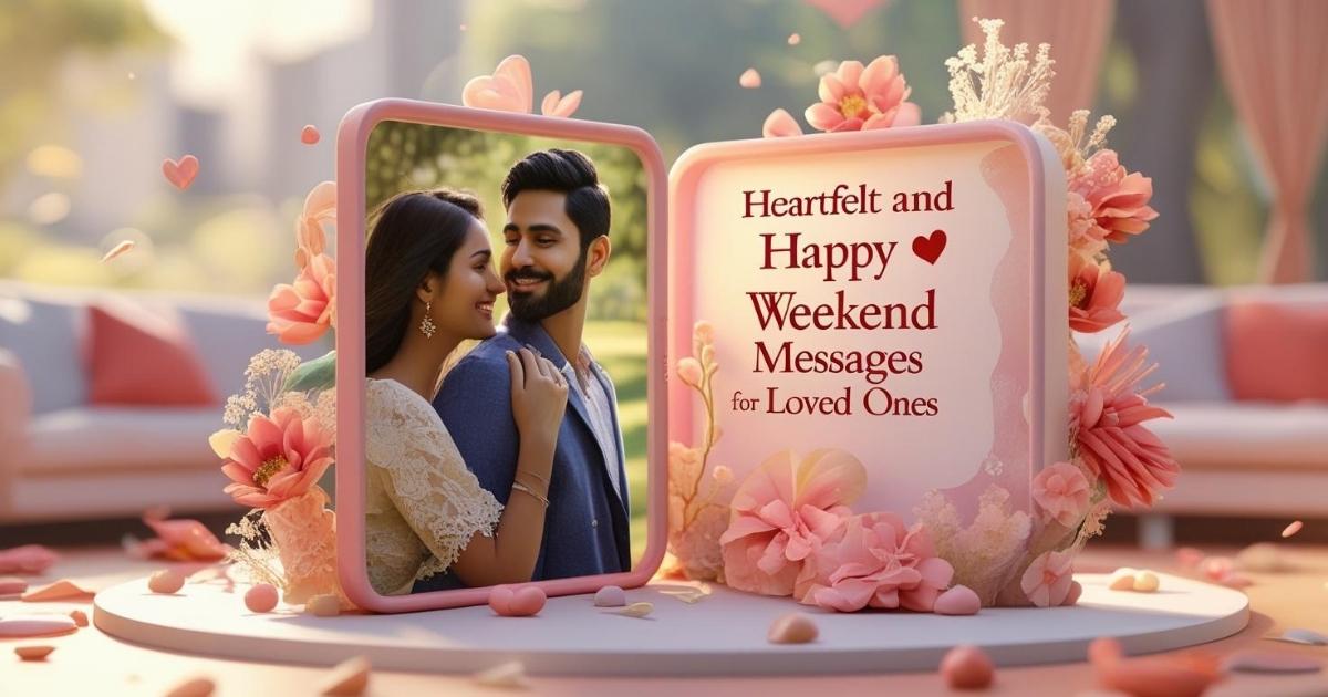 130+Heartfelt and Happy Weekend Messages for Loved Ones