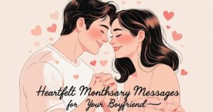 190+Heartfelt Monthsary Messages for Your Boyfriend