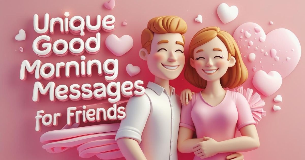 85+ Unique Good Morning Messages for Friends