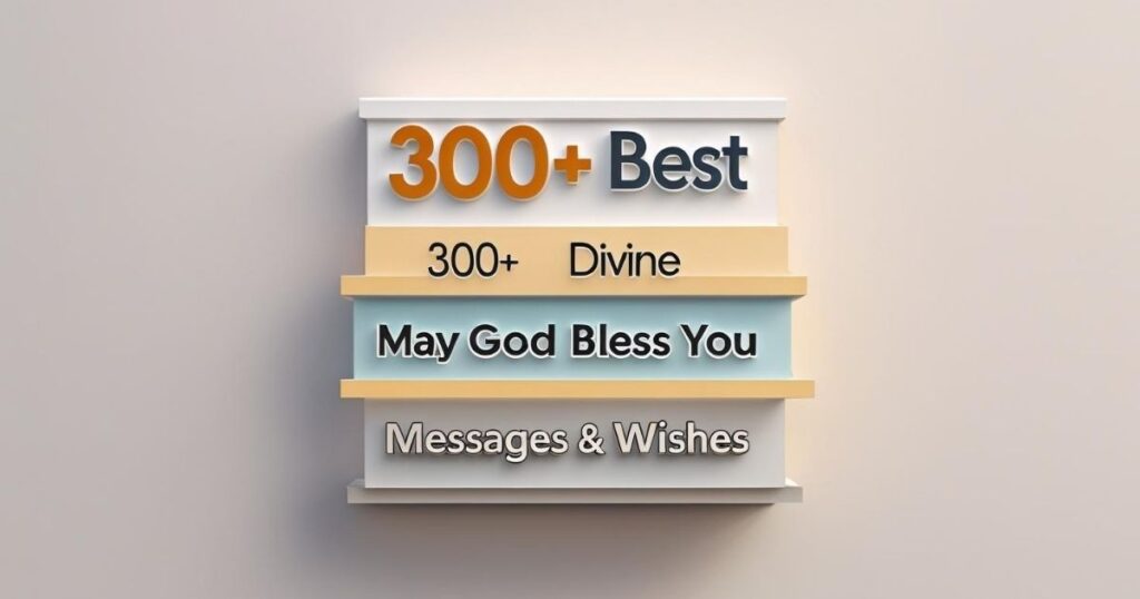 300+ Best Divine May God Bless You Messages & Wishes