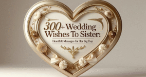 300+ Wedding Wishes to Sister: Heartfelt Messages for Her Big Day