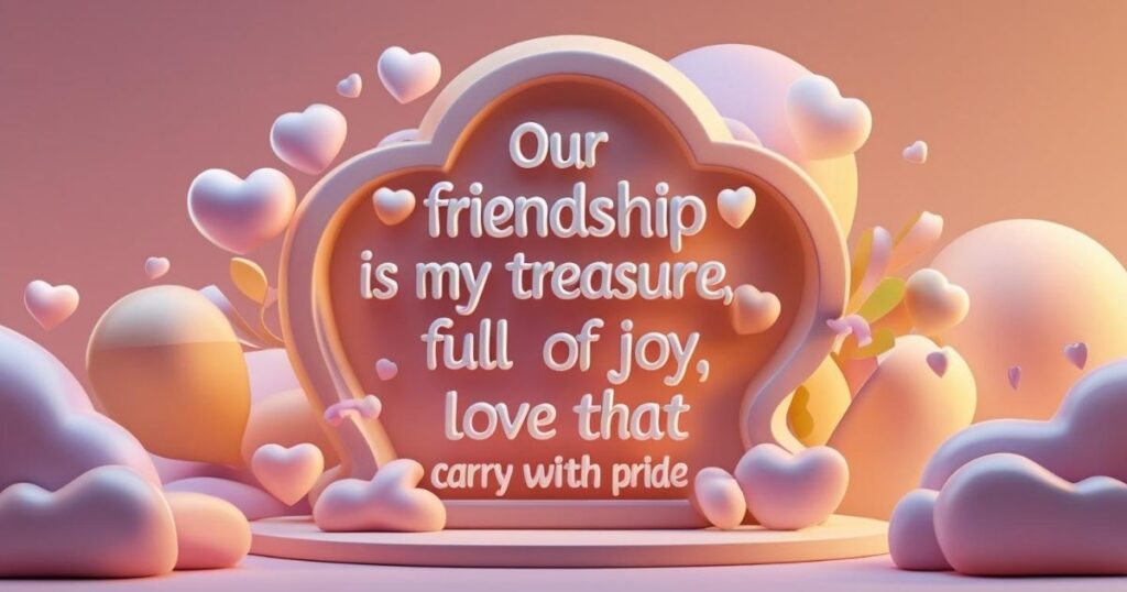 Appreciation for Friendship