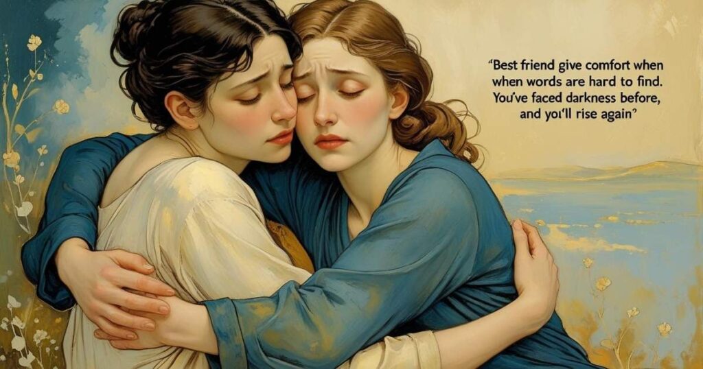 Best Friend Long Paragraphs for Tough Times