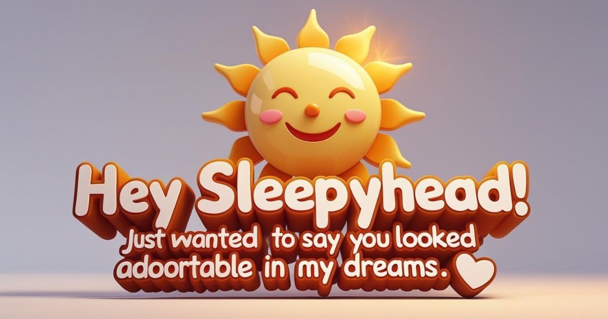 Cute Good Morning Texts To Your Crush