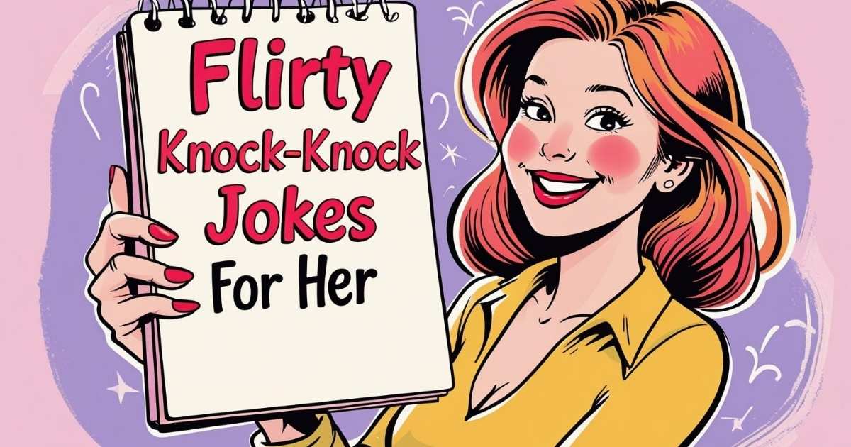 Flirty Knock-Knock Jokes For Her