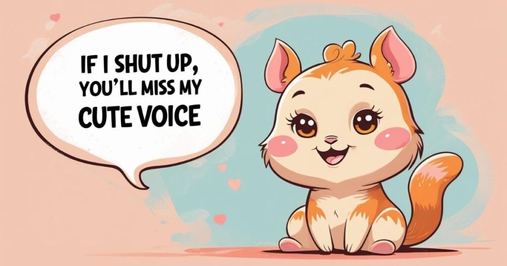 Flirty Response To Shut Up