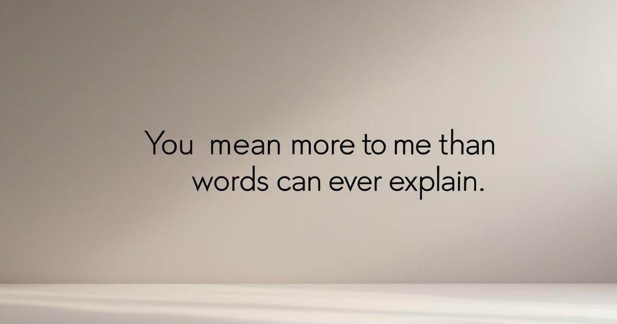 How to Say “I Love You”