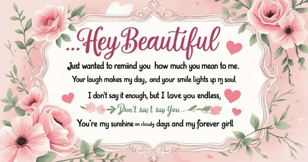 Long Paragraphs for Her (with emojis)