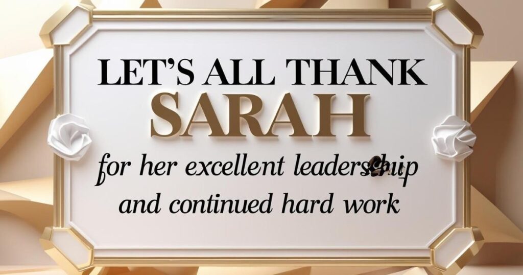 Praise Them in Front of an Audience
