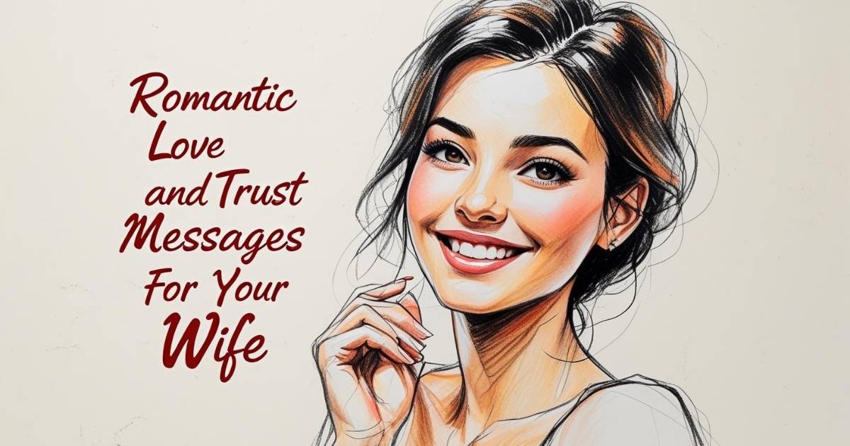 Romantic Love and Trust Messages for Your Wife