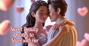 Sweet Beauty Quotes to Share with Her