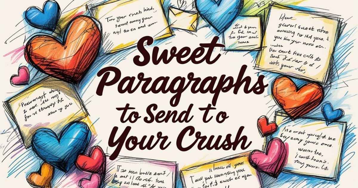 Sweet Paragraphs to Send to Your Crush