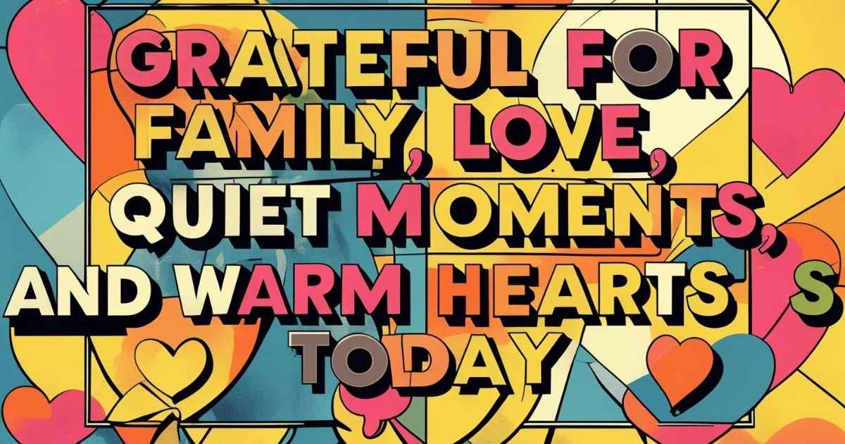 Thankful Sunday Blessings