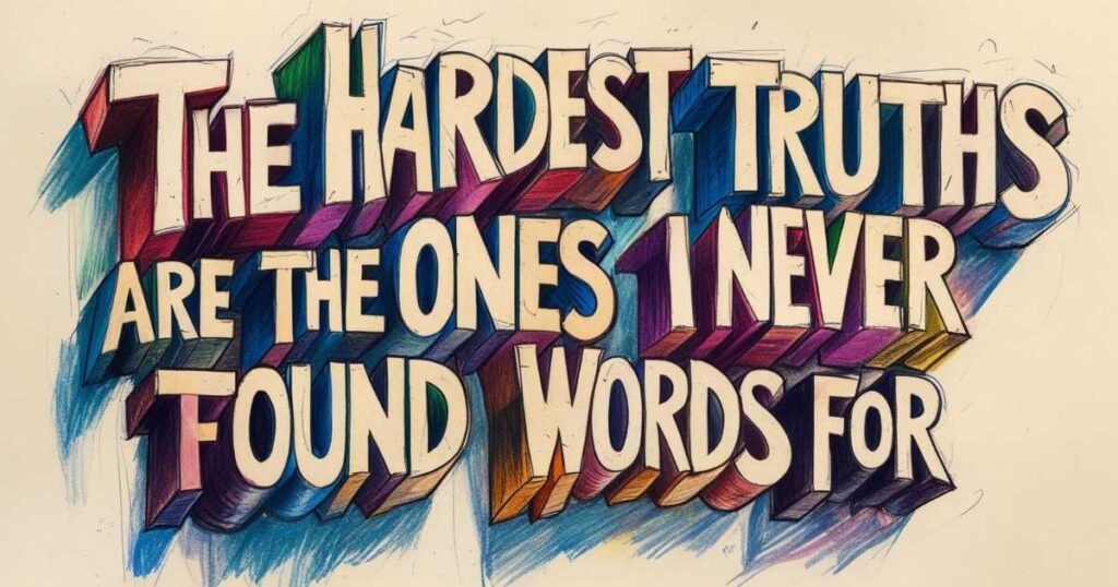 Unspoken Feelings Quotes That Reveal Inner Truths