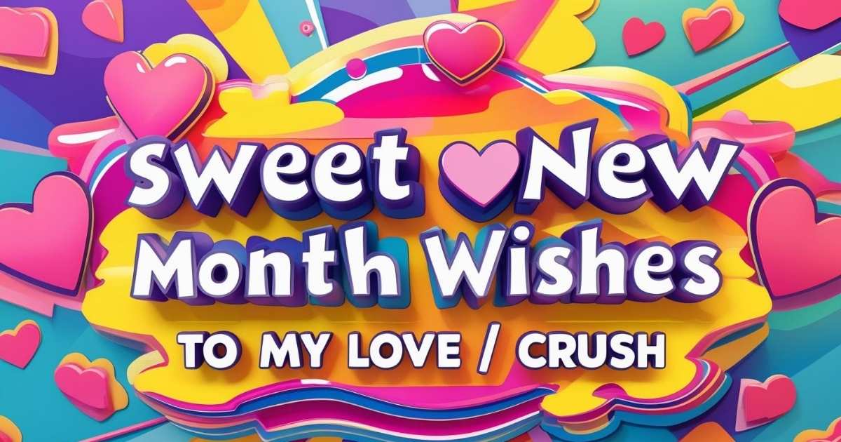 150+ Sweet New Month Wishes To My Love / Crush