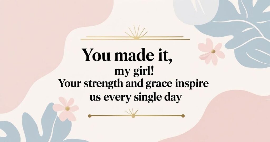 A Message To My Daughter On Her Graduation