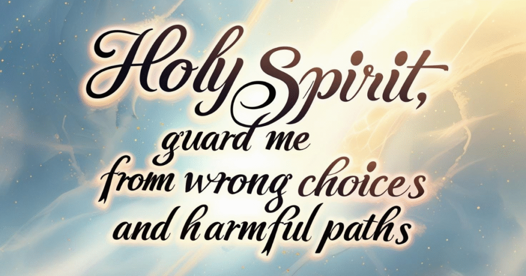 A Prayer for Holy Spirit Guidance
