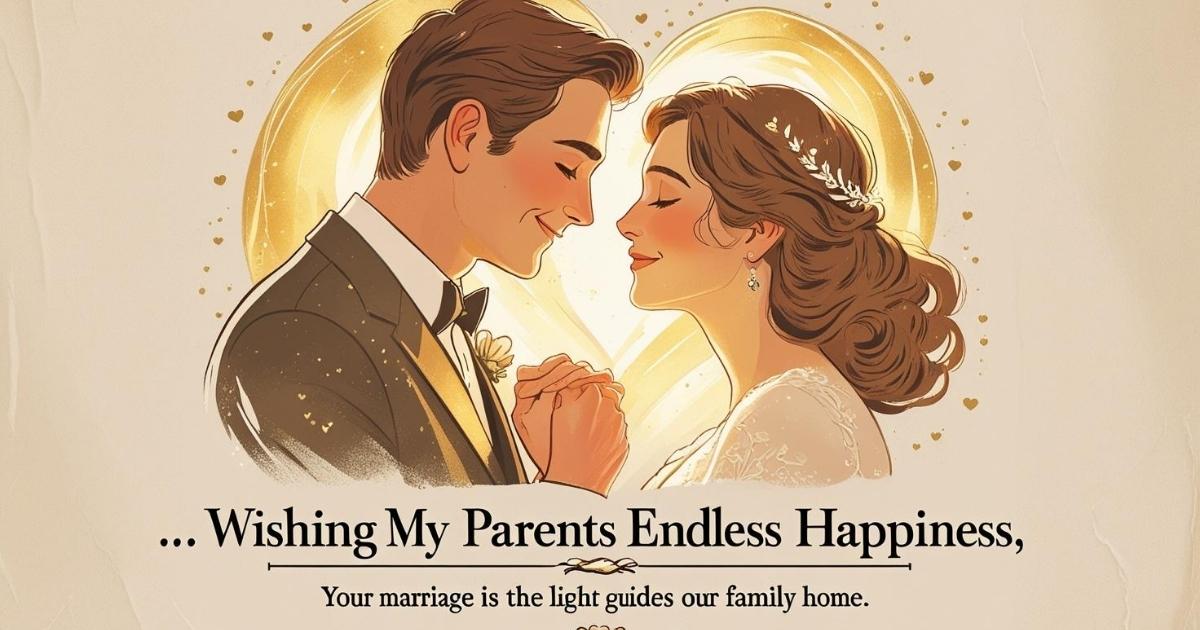 Anniversary Wishes For Parents From Children