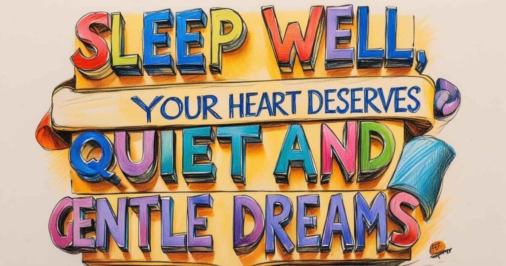 Comforting Good Night Quotes for Sweet Dreams