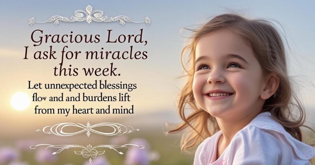 Powerful New Week Prayers And Blessings