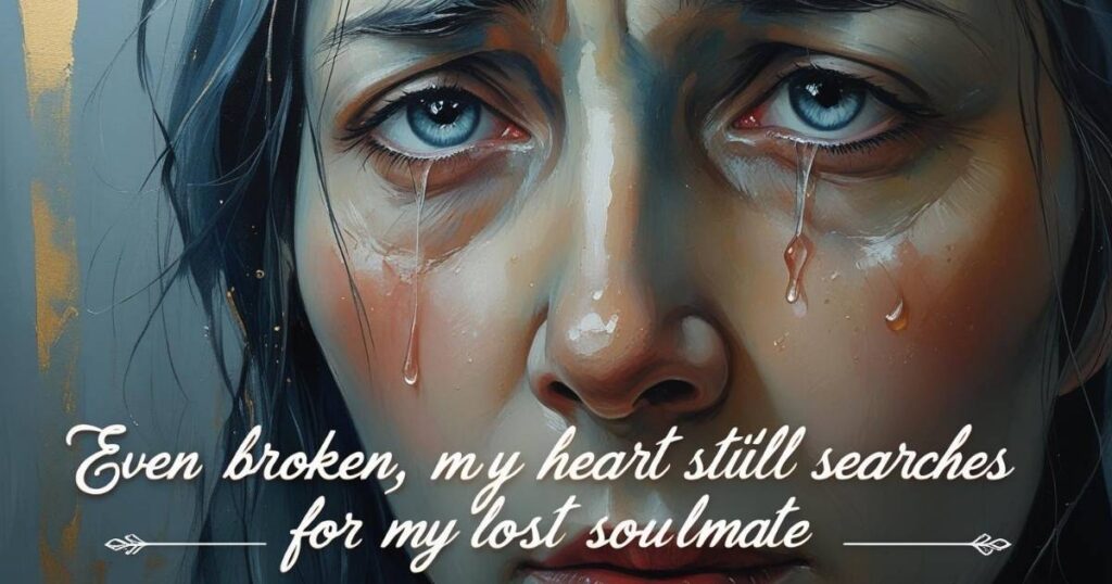 Soulmate Heartbroken Pain Quotes